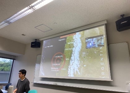 En Universidad en Tokyo: Académico de Literatura expuso análisis sobre el terremoto de 2010 en Chile 
